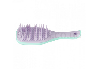 Міні щітка для волосся TANGLE TEEZER The Wet Detangler Mini Hairbrush Mint Lilac - Фото