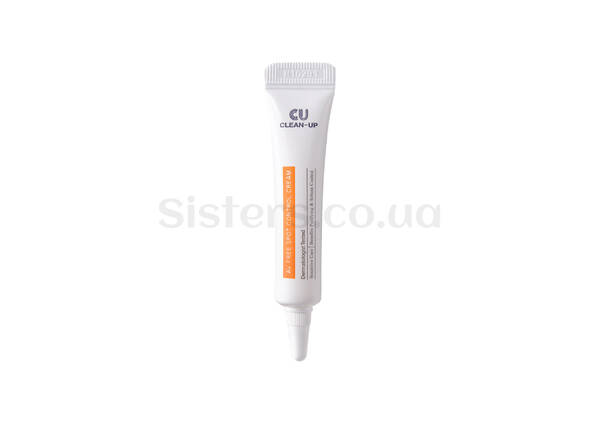 Локальний крем від висипань та запалень CU SKIN - Clean-Up AV Free Spot Control Cream 10 мл - Фото №1