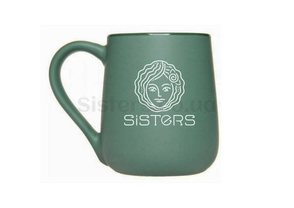 Фірмова чашка SISTERS Green  - Фото №1