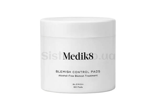 Відлущуючі подушечки для проблемної шкіри MEDIK8 Blemish Control Pads 60 шт - Фото №1