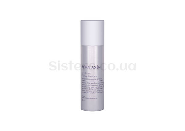 Текстуруючий спрей для об'єму волосся BJORN AXEN Dry Spray Texture & Volume 200 мл - Фото №1