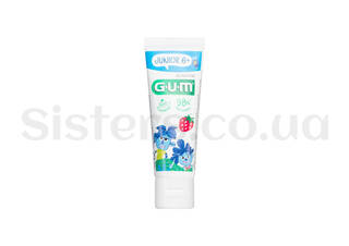 Зубна паста-гель GUM Junior 6+ Strawberry 50 мл - Фото