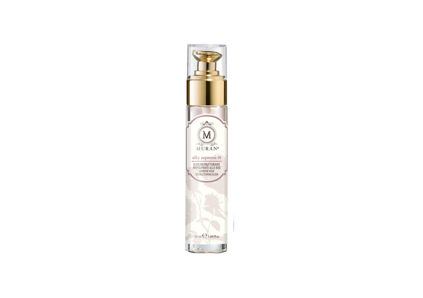 まろんむちゅ エイジラム Купить MURAN Silky Supreme 09 Supreme Rose Restructuring Elixir 50