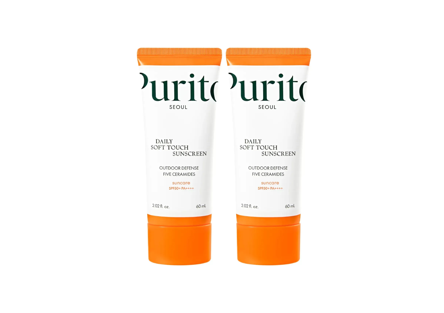 Купить PURITO Daily Soft Touch Sunscreen SPF 50+ PA++++ 60 мл 2 шт