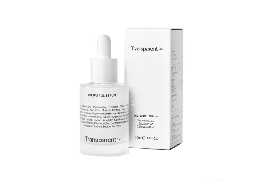 Купити Матуючий серум з ніацинамідом та цинком TRANSPARENT-LAB Oil