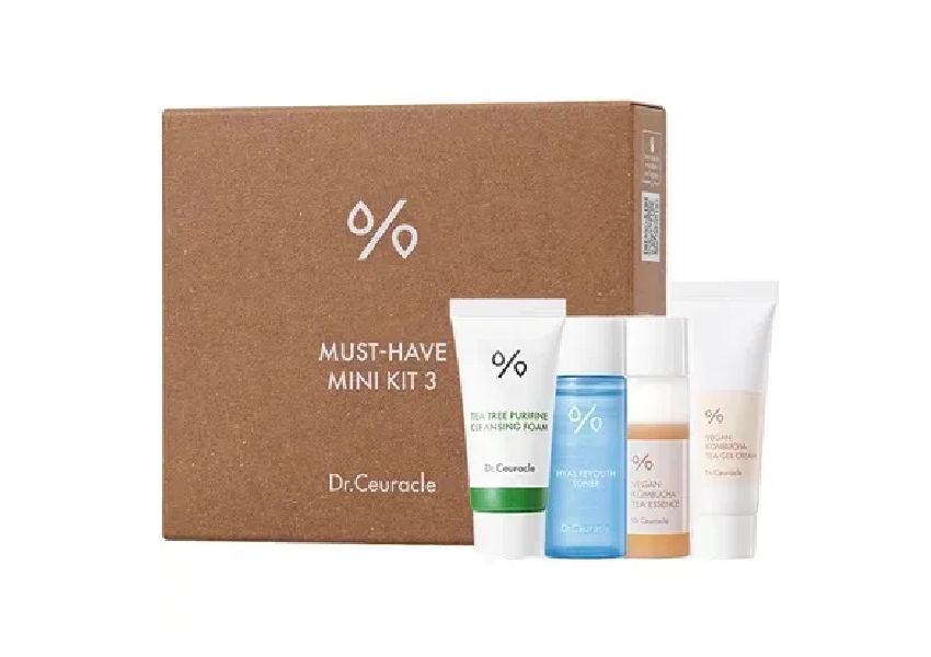 スキンケア3セット Купить Набор миниатюр DR. CEURACLE Must-have Mini Kit 3 | SISTERS