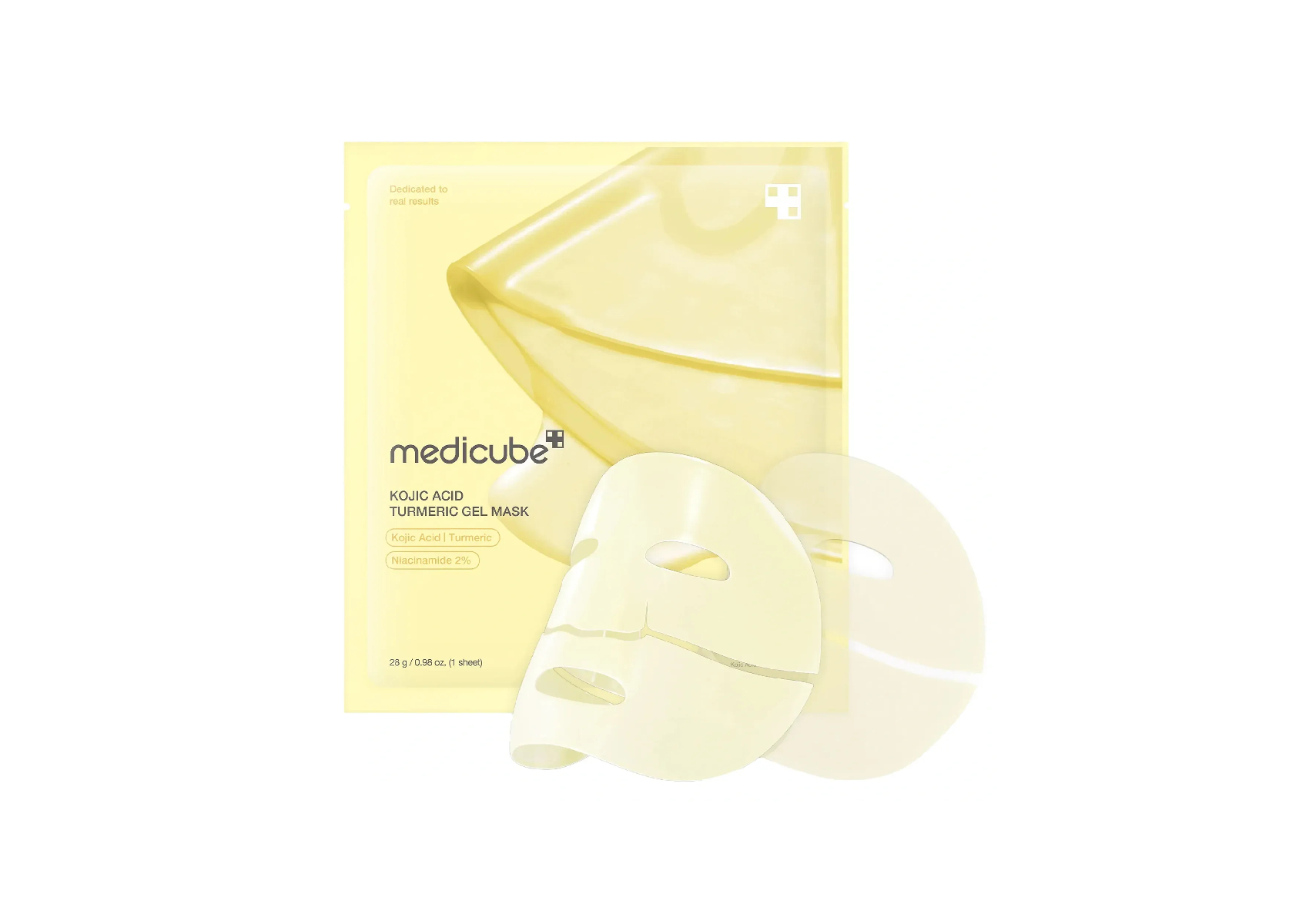 MD70% Brightening Gel 90g フェイスジェル Купити Освітлювальна гідрогелева маска з койєвою кислотою та