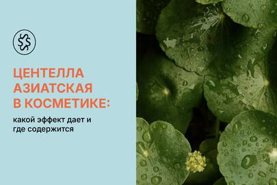 Центелла азиатская в косметике: какой эффект дает и где содержится