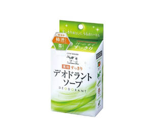 Дезодоруюче мило COW BRAND Medicated Refreshing Deodorant Soap 125 г - Фото