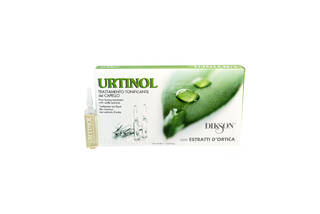 Ампульное средство с крапивой от жирности и для профилактики перхоти Dikson Urtinol - 1*10-ml - Фото