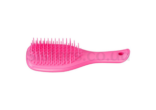 Мини щетка для волос Tangle Teezer The Wet Detangler Mini Hairbrush Pink - Фото