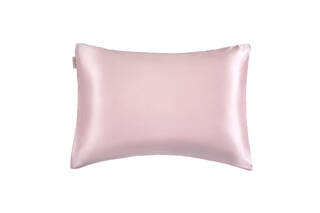 Наволочка з натурального 100% шовку MON MOU рожева - Фото