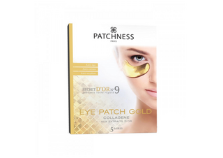 Антивозрастные патчи с экстрактом золота PATCHNESS Secret D'Or Gold Eye Patch (1 пара) - Фото