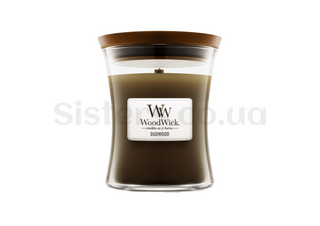 Ароматическая свеча с древесным ароматом Woodwick Oudwood 275 g - Фото