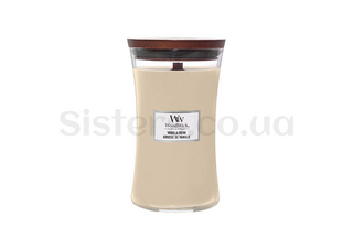 Ароматична свічка з ароматом чистої ванілі WOODWICK Vanilla Bean 609 г - Фото