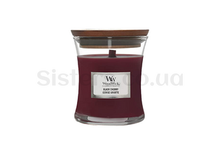 Ароматична свічка з ароматом соковитої черешні WOODWICK Black Cherry 85 г - Фото