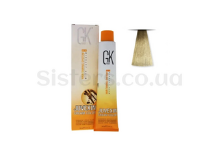 Крем-фарба для волосся з кератином № 10.1 GLOBAL KERATIN Juvexin Cream Color Platinum Ash Blonde 100 мл - Фото