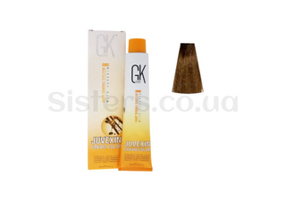 Крем-краска для волос с кератином № 6.93 GLOBAL KERATIN Juvexin Cream Color Caramel 100 мл - Фото