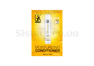 Увлажняющий кондиционер-фиксатор цвета для окрашенных волос Global Keratin Color Protection Moisturizing Conditioner 10 ml - Фото