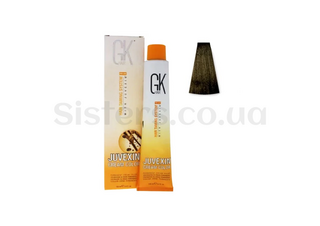 Крем-краска для волос с кератином № 6.91 GLOBAL KERATIN Juvexin Cream Color Iced Chestnut Dark Blonde 100 мл - Фото