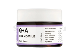 Нічний крем для обличчя Q+A Chamomile Night Cream 50 г - Фото