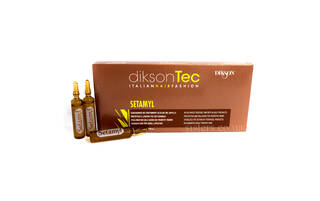 Ампульное средство при щёлочной обработке волос Dikson Tec Setamyl 1*12 ml - Фото