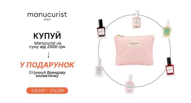 Акція на Manucurist