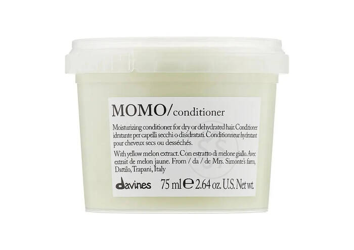 Зволожуючий кондиціонер для сухого та зневодненого волосся DAVINES Momo Conditioner 75 мл