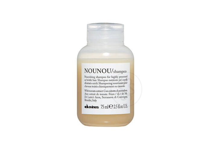 Живильний шампунь для пошкодженого волосся DAVINES Nou Nou Shampoo 75 мл