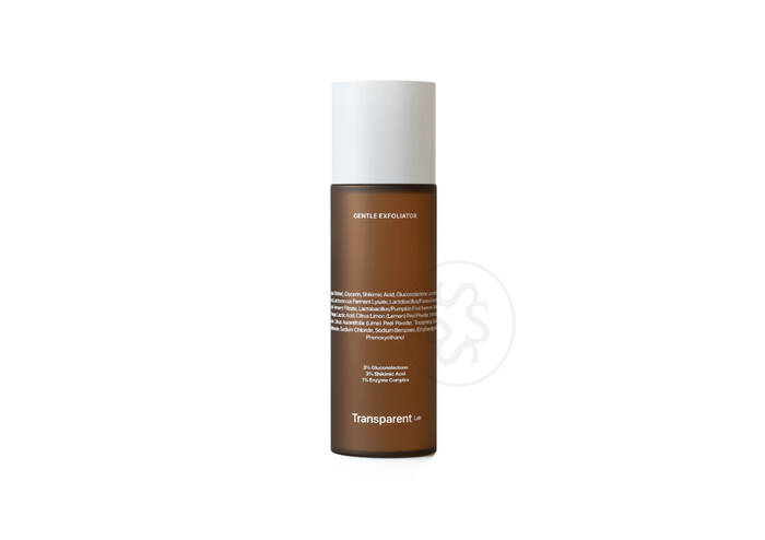 Делікатний відлущувальний тонер для сяйва обличчя TRANSPARENT-LAB Gentle Exfoliator 130 мл