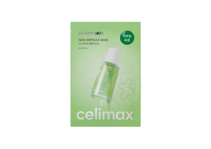 Тканинна маска з екстрактом ноні для пружності та відновлення шкіри CELIMAX The Real Noni Energy Ampoule Mask 25 мл