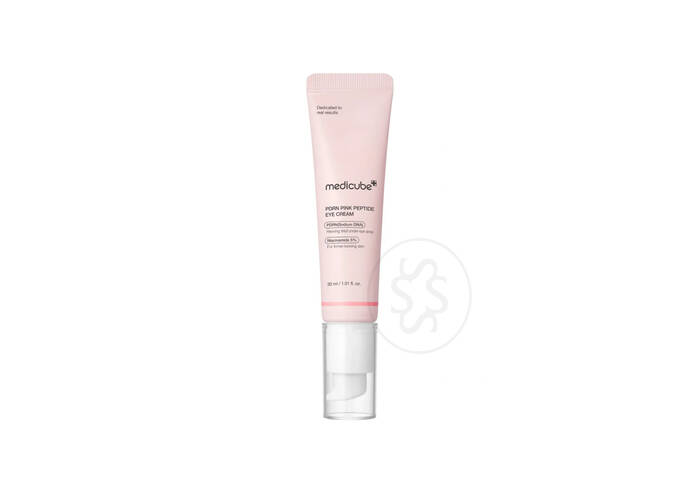 Крем для шкіри навколо очей з полінуклеотидами та пептидами MEDICUBE PDRN Pink Peptide Eye Cream 30 мл