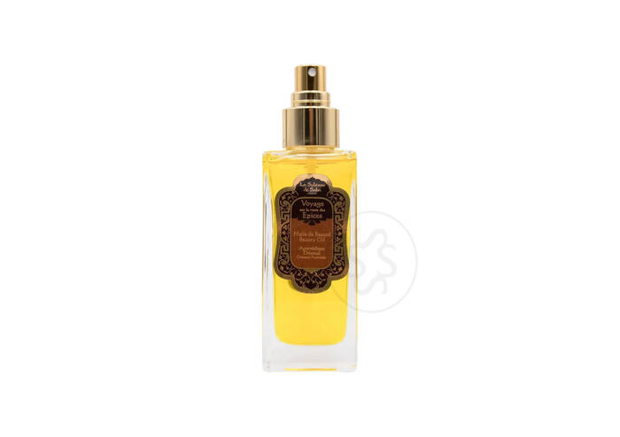 Масло для тіла та волосся з ароматом амбри, ванілі та пачулі LA SULTANE DE SABA Beauty Oil Ayurvedique 200 мл