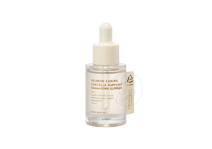 Відновлювальна сироватка для обличчя HEVEBLUE Salmon Caring Centella Ampoule 30 мл