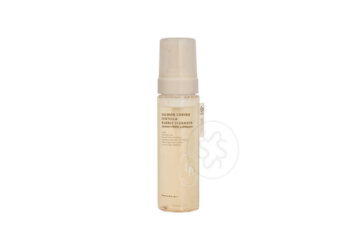 HEVEBLUE Salmon Caring Centella Bubble Cleanser 200 мл