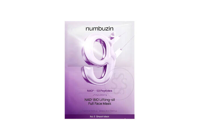Ліфтинг-маска для обличчя NUMBUZIN No.9 NAD Bio Lifting Full Cover Facial Mask 1 шт