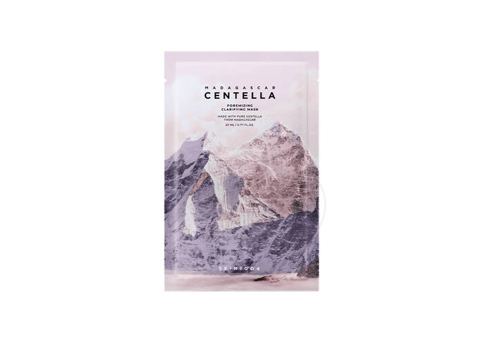 Тканинна маска для звуження пор SKIN1004 Madagascar Centella Poremizing Clarifying Mask 1 шт