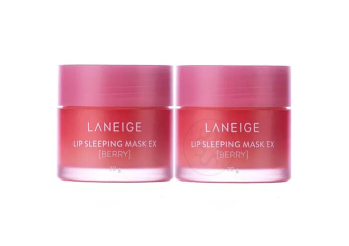 Набір відновлювальних масок для губ LANEIGE Lip Sleeping Mask Berry