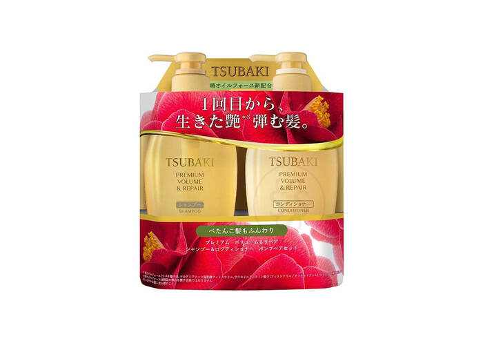 Набір для преміум відновлення волосся TSUBAKI Premium Volume And Repair Kit