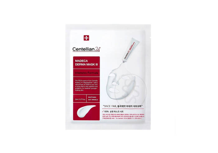Інтенсивна живильна маска з мадекасозидом  CENTELLIAN24 Madeca Derma Mask III Intensive Formula 1 шт