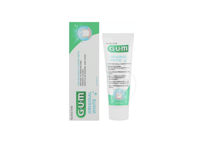 Відбілювальна зубна паста  GUM Original White 75 мл