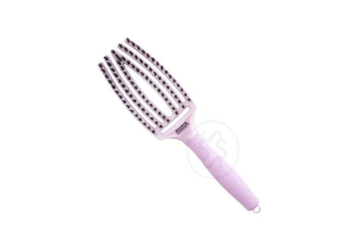 OLIVIA GARDEN Finger Brush Boar & Nylon Ethereal Lavender