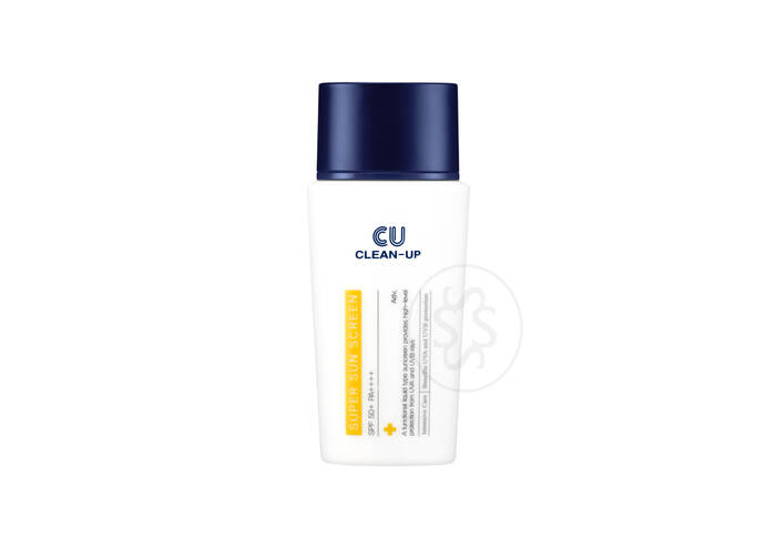 Сонцезахисний флюїд з мінеральними та органічними фільтрами CU SKIN Clean-up Super Sun Screen Spf 50+ Pa++++ 50 мл