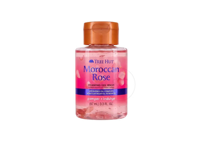 Гель для душу з ароматом марокканської троянди TREE HUT Moroccan Rose Foaming Gel Wash 97 мл
