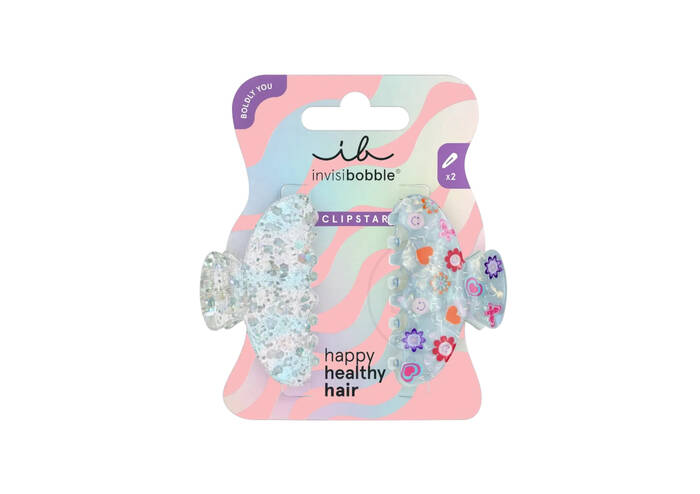 Набір заколок для волосся INVISIBOBBLE Clipstar Cosmic Glow 2 шт