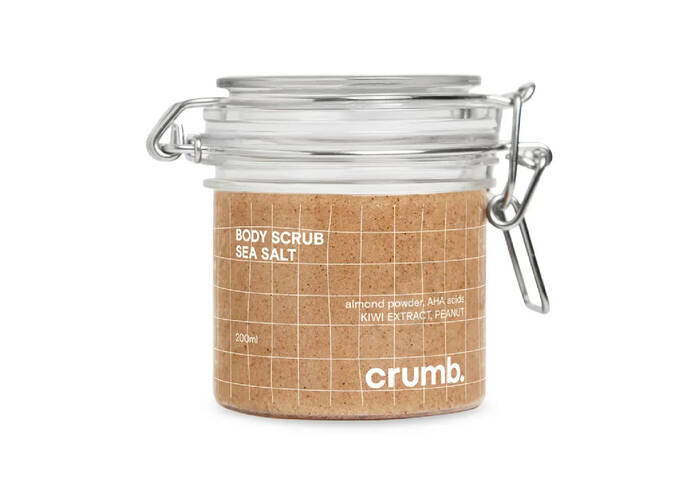 Сольовий скраб для тіла з AHA-кислотами CRUMB Floral Wood 200 мл