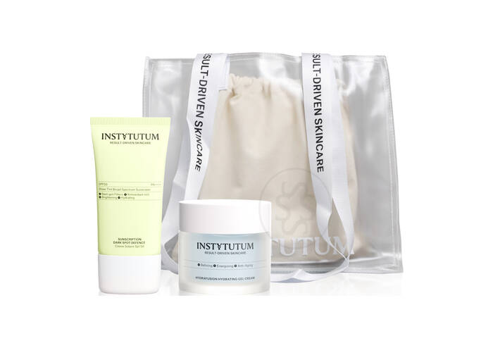 Набір для обличчя  INSTYTUTUM Sunscreen and HydraFusion Cream Set