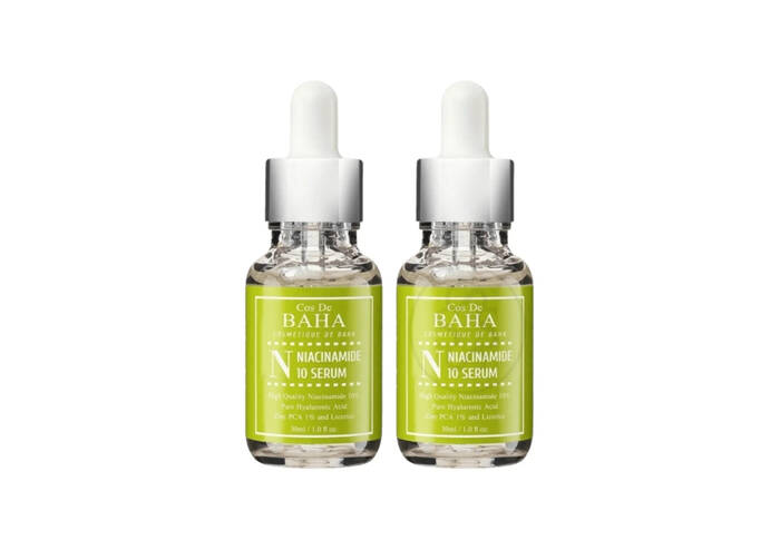 Акційний набір COS DE BAHA Niacinamide 10 Serum 2 шт