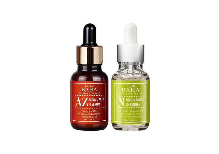 Купить Акційний набір COS DE BAHA Azelaic Acid 10 Serum +