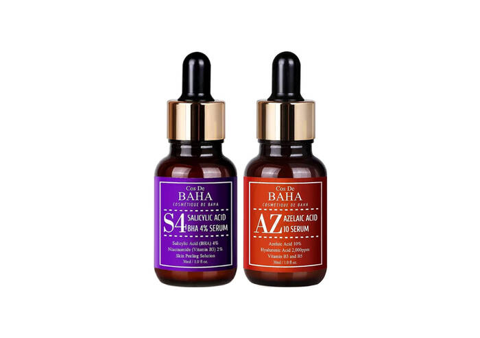 Акційний набір COS DE BAHA Salicylic Acid 4% Serum + Azelaic Acid 10 Serum